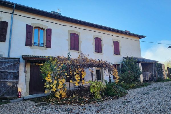 Gîte cour intérieure